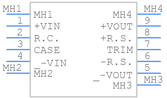 MHB75-24S12 - Mean Well - PCB symbol
