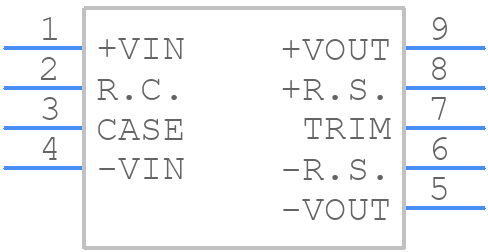 MHB75-48S24 - Mean Well - PCB symbol