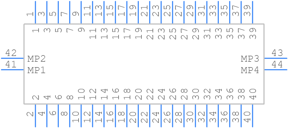 AXT540124A - Panasonic - PCB symbol