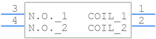 G7EB-1AP1-E DC12 - OMRON Electronics - PCB symbol