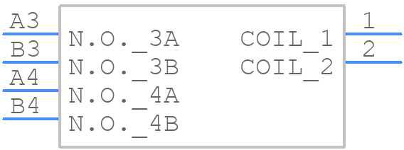 G7EB-1A-E DC12 - OMRON Electronics - PCB symbol