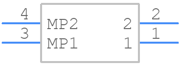 MX74D002HFB - JAE - PCB symbol