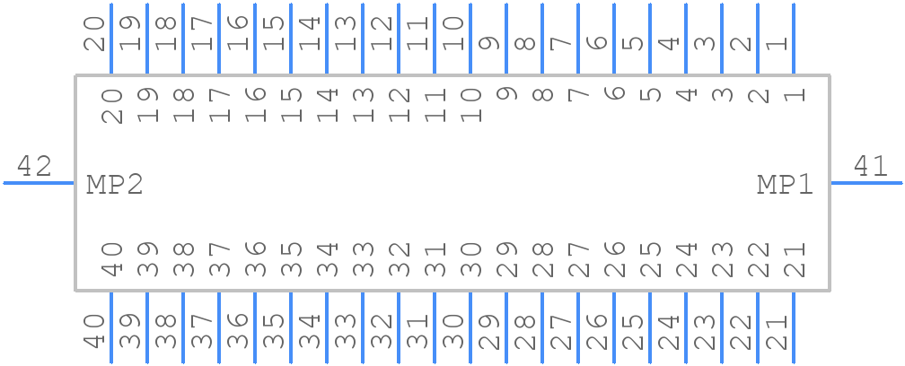 MA01R040VABBR600 - JAE - PCB symbol