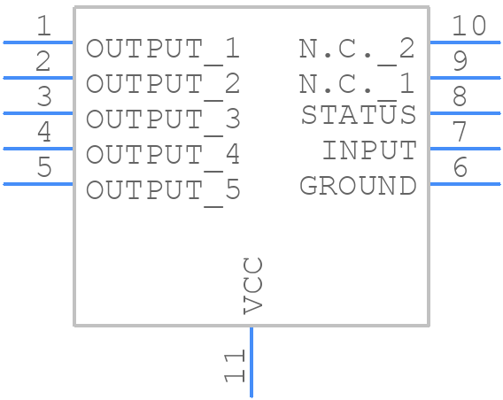 VN820SPTR-E - STMicroelectronics - PCB symbol