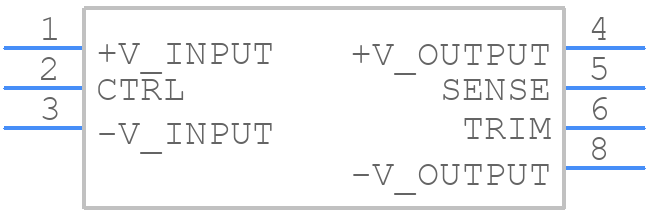 AMSROL10-4812NZ - aimtec - PCB symbol