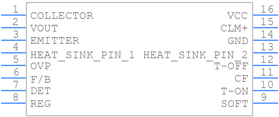 M51996AFP - Renesas Electronics - PCB symbol