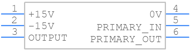 HY 50-P - LEM - PCB symbol