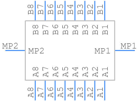 454927-E - TE Connectivity - PCB symbol