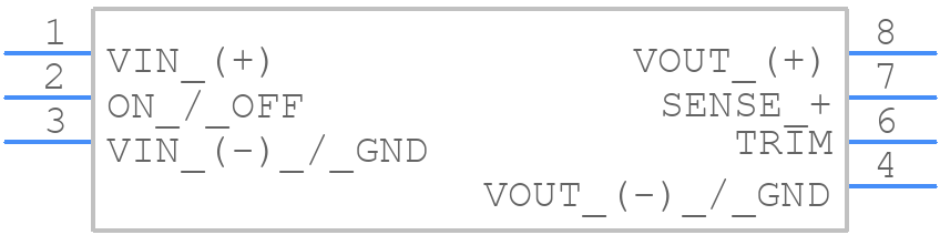 i7A4W033A033V-003-R - TDK Lambda - PCB symbol