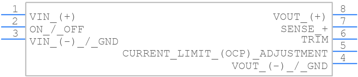 i7A4W033A033V-0C3-R - TDK Lambda - PCB symbol