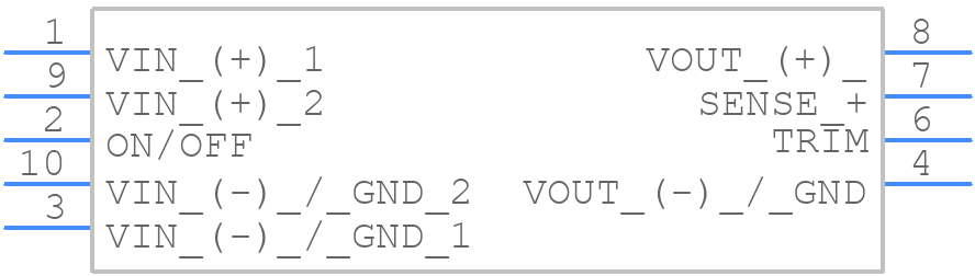 i7A12060A008V-0C1-R - TDK Lambda - PCB symbol