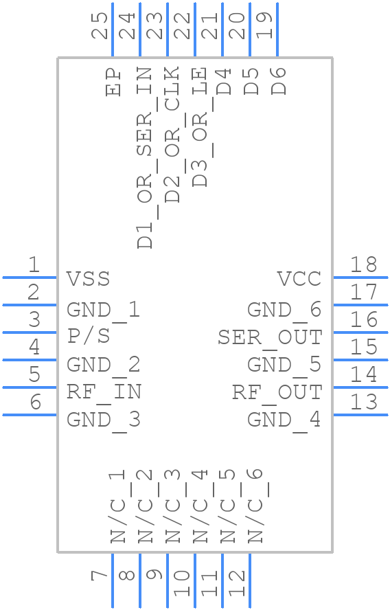 MAAD-011036-TR0500 - MACOM - PCB symbol