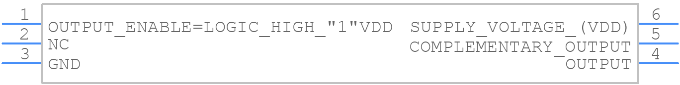 AK2BDDF1-100.0000T - ABRACON - PCB symbol