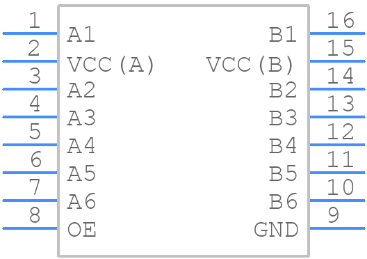 NXB0106PWJ - Nexperia - PCB symbol