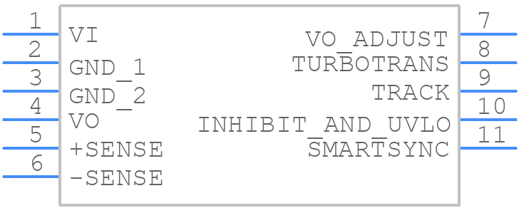 PTH04T220WAZT - Texas Instruments - PCB symbol