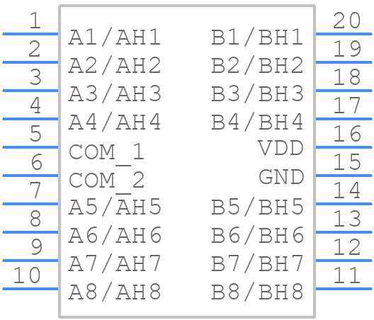SI8388P-IU - Skyworks - PCB symbol