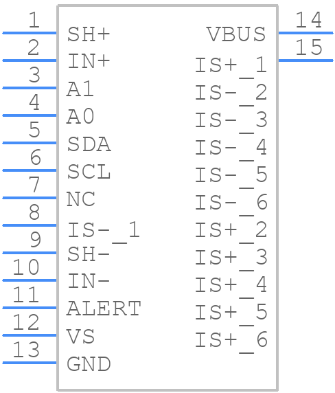 PINA780BIDEKR - Texas Instruments - PCB symbol