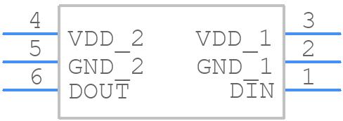 IN-PI3727TBTPRPGPB - Inolux - PCB symbol