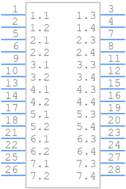 2716-157 - Wago - PCB symbol