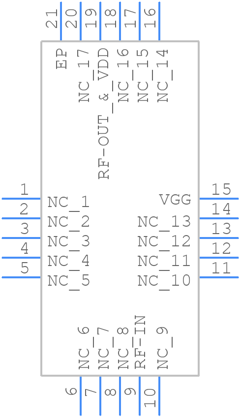 ava-5r183+ - Mini-Circuits - PCB symbol