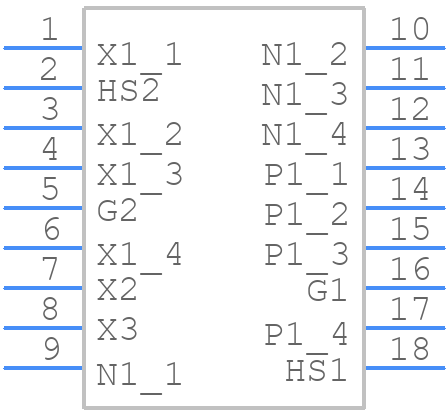 FF8MR12W1M1HS4PB11BPSA1 - Infineon - PCB symbol