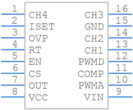 AL3069S16-13 - Diodes Incorporated - PCB symbol