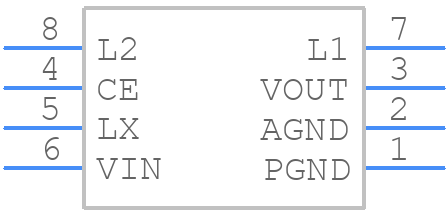 XCL224A183D2-G - Torex - PCB symbol