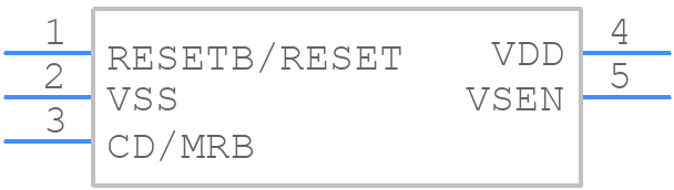 XC6138BH7DMR-G - Torex - PCB symbol