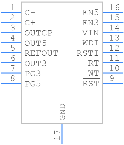 LTC3256EMSE#PBF - Analog Devices - PCB symbol