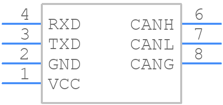 TD321SCANH - Mornsun Power - PCB symbol