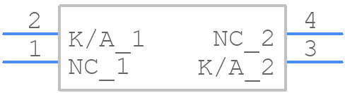 QLSP05RD - QUELIGHTING - PCB symbol