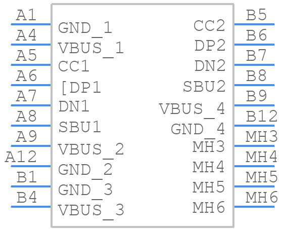 219320-0001 - Molex - PCB symbol