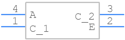 CNY65B - Vishay - PCB symbol