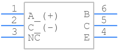 CNY75B - Vishay - PCB symbol
