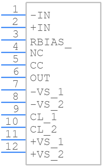 PA198DP - Apex Microtechnology - PCB symbol