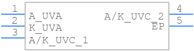 C3535DUVC-QB-Q5-D - Luckylight - PCB symbol