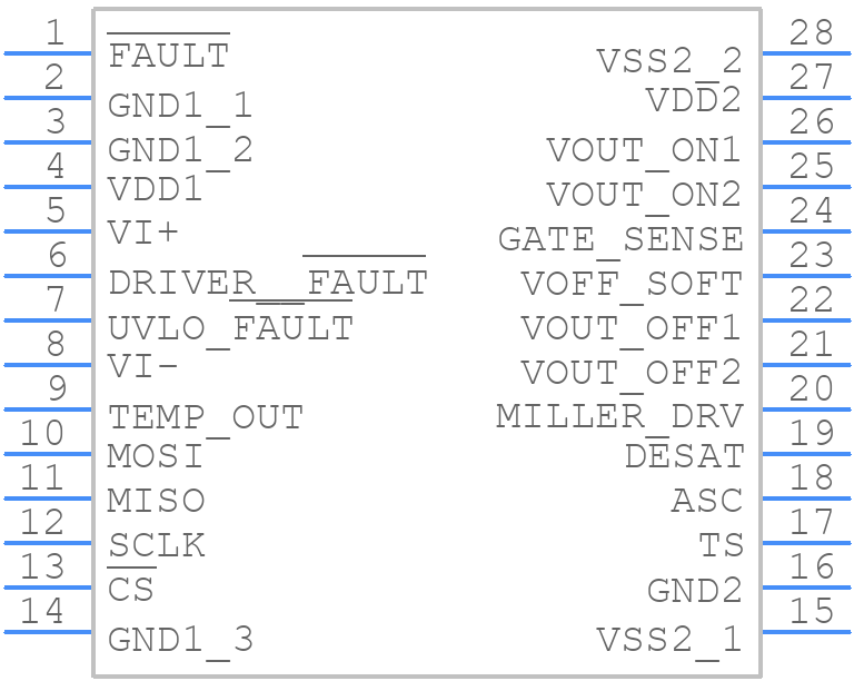 ADUM4177WBRNZ - Analog Devices - PCB symbol