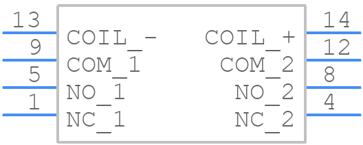 RY2V-UDC24V - Idec - PCB symbol