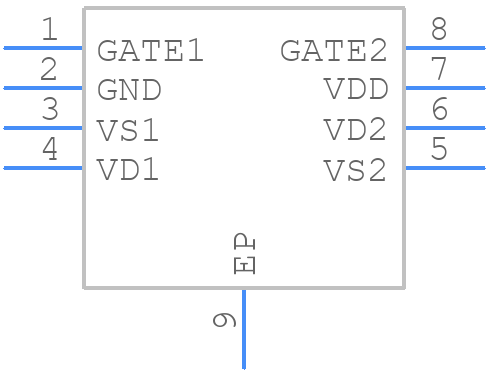 NCP4318ALFPDR2G - onsemi - PCB symbol