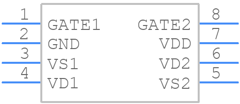 NCP4318ALKDR2G - onsemi - PCB symbol