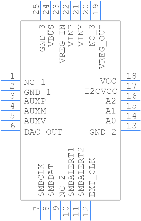 ISL28023FR12Z-T7A - Renesas Electronics - PCB symbol