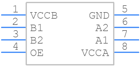 SGM4553YN8G/TR - SGMICRO - PCB symbol
