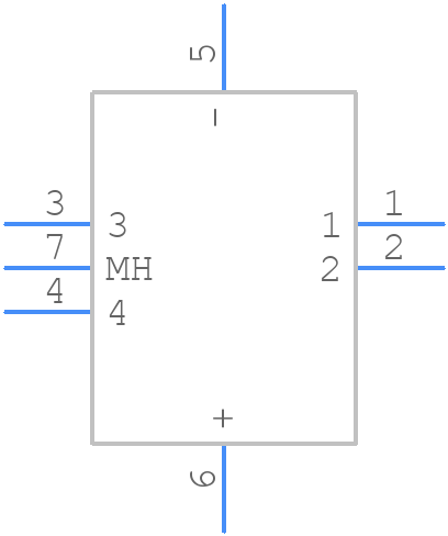 TL1220S1NNBWTRI - E-Switch - PCB symbol