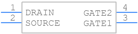 3SK263-5-TG-E - onsemi - PCB symbol