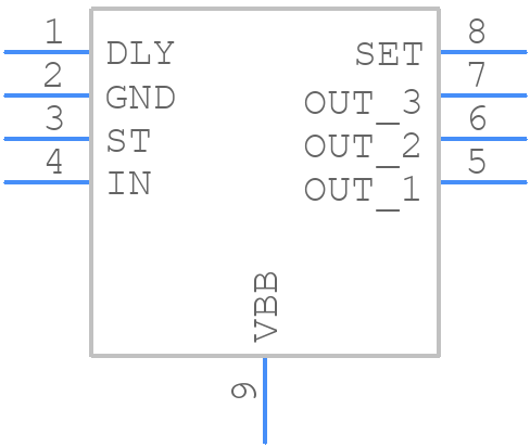 BV1HD045EFJ-CE2 - ROHM Semiconductor - PCB symbol