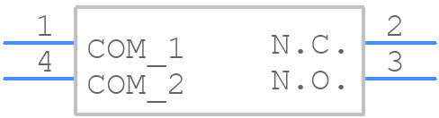 5501M5X - E-Switch - PCB symbol