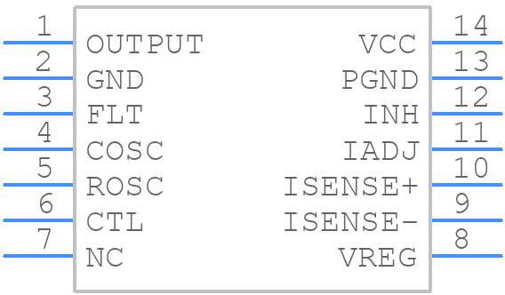 CS7054YN14 - onsemi - PCB symbol