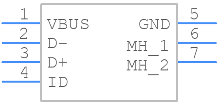 54819-0519 - Molex - PCB symbol
