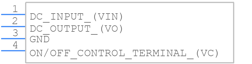 PQ09RD11 - Sharp Microelectronics - PCB symbol