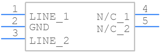 RClamp10022PWQ - SEMTECH - PCB symbol